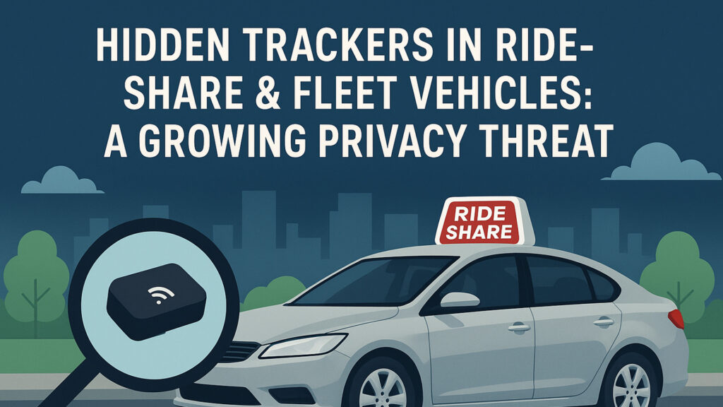 shared ride tscm sweep