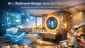 AI bathroom design