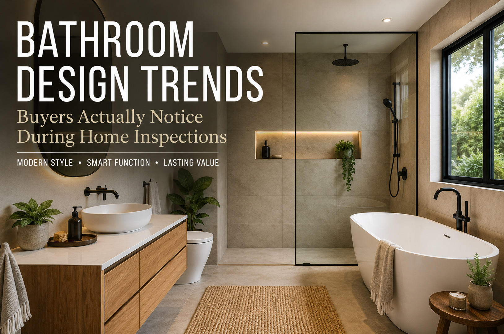 Bathroom Design Trends Buyers Actually Notice During Home Inspections